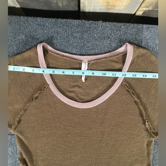 Free People Intimately gauzy knit top size M - Picture 8 of 8